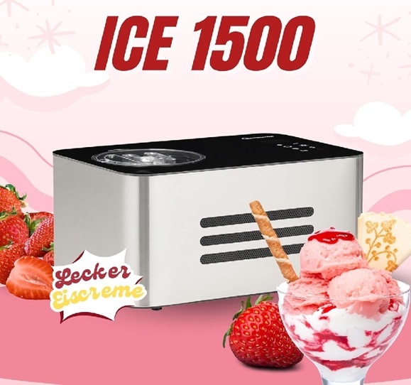 Die Sommertal ICE 1500 Speiseeismaschine